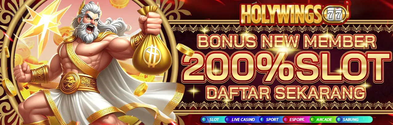 BONUS 200% HOLYWINGS77