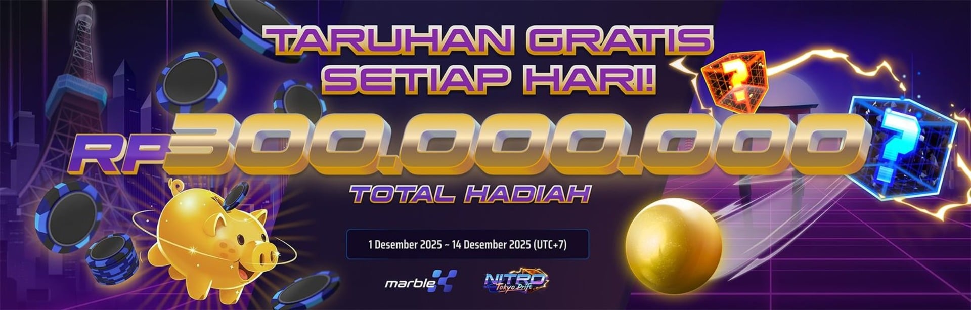 TARUHAN GRATIS SETIAP HARI
